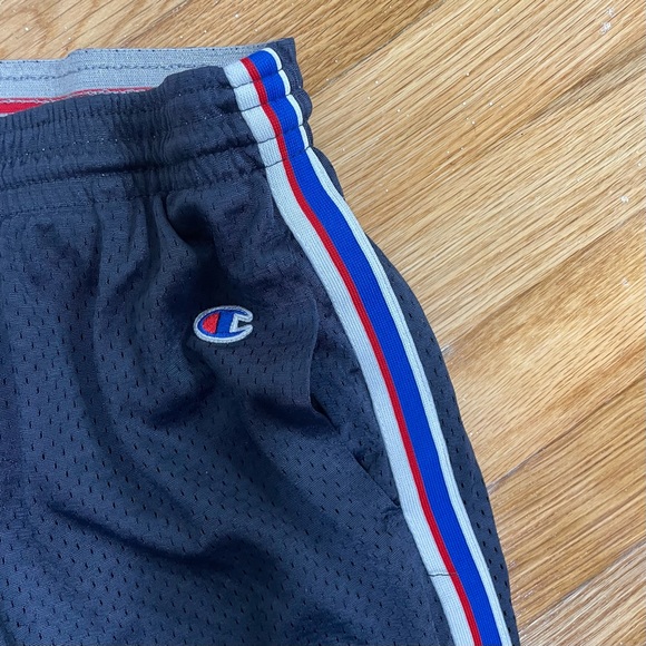 Champion Core Mesh Basketball Shorts Navy Blue Size Medium - Picture 2 of 6